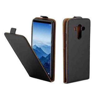 For Huawei  Mate 10 Pro TPU Business Style Vertical Flip Protective Leather Case with Card Slot (Black)