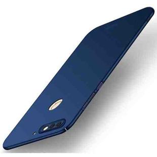 MOFI for Huawei Honor Play 7C Frosted PC Ultra-thin Edge Fully Wrapped Protective Back Cover Case(Blue)