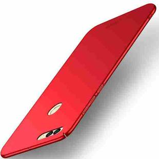MOFI for Huawei Y9 (2018)  Frosted PC Ultra-thin Edge Fully Wrapped Protective Back Cover Case(Red)