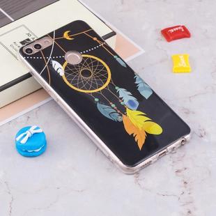 For Huawei Enjoy 7S /  P Smart Noctilucent Wind Chimes Pattern TPU Soft Case