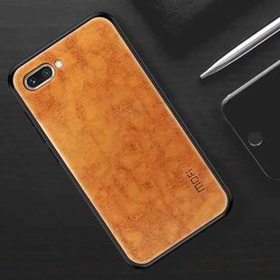 MOFI Shockproof PU Paste PC Case for Huawei Honor 10 (Light Brown)