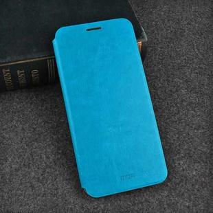 MOFI Classic Leather Texture Horizontal Flip Shockproof Leather Case for Huawei Mate 10 , with Holder(Blue)