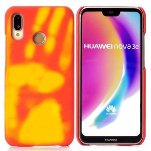 Paste Skin + PC Thermal Sensor Discoloration Case for Huawei P20 Lite