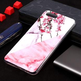 Marble Pattern Soft TPU Case For Huawei Nova 2S(Plum Blossom)