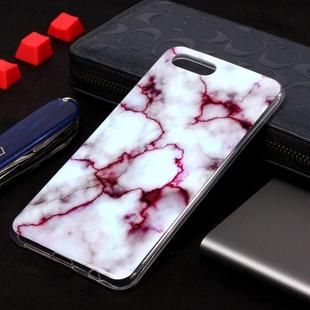 Marble Pattern Soft TPU Case For Huawei Nova 2S(Red)