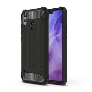 TPU + PC Armor Combination Back Cover Case for Huawei Honor 8X(Black)