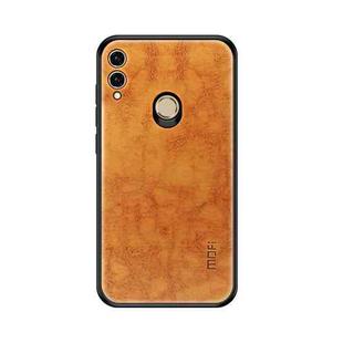 MOFI Shockproof TPU + PC + Leather Pasted Case for Huawei Honor 8X(Light Brown)