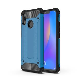 Diamond Armor PC + TPU Heat Dissipation Protective Case  for Huawei Nova 3i (Blue)