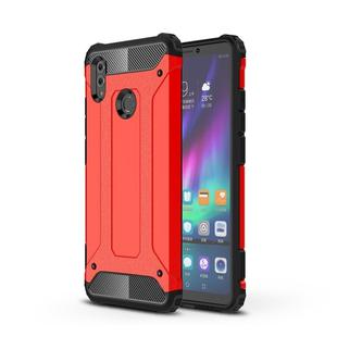 Diamond Armor PC + TPU Heat Dissipation Protective Case  for Huawei Honor Note 10 (Red)