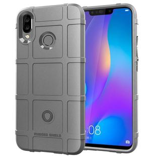 Full Coverage Shockproof TPU Case for Huawei Nova 3i(Grey)