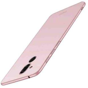 MOFI Frosted PC Ultra-thin Full Coverage Case for Huawei Mate 20 Lite(Rose Gold)