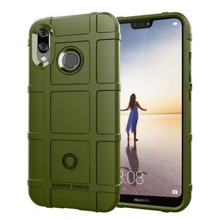Full Coverage Shockproof TPU Case for Huawei P20 Lite / Nova 3e (Green)