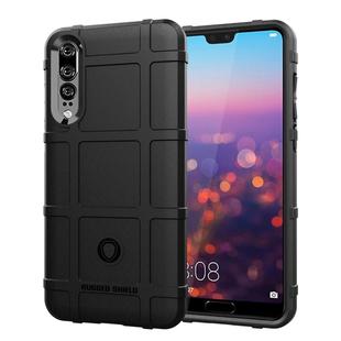 Full Coverage Shockproof TPU Case for Huawei P20 Pro(Black)