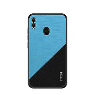 MOFI Shockproof TPU + PC + Cloth Pasted Case for Huawei Honor 8X Max(Blue)