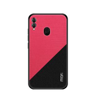 MOFI Shockproof TPU + PC + Cloth Pasted Case for Huawei Honor 8X Max(Red)