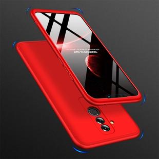 GKK Three Stage Splicing Full Coverage PC Case for Huawei Mate 20 Lite / Maimang 7(Red)