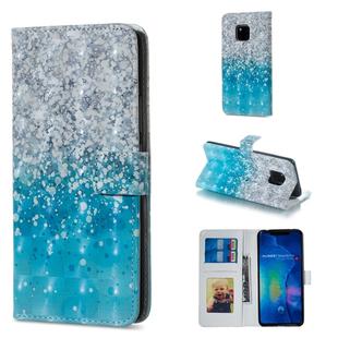 Sea and Sand Pattern Horizontal Flip Leather Case for Huawei Mate 20 Pro, with Holder & Card Slots & Photo Frame & Wallet