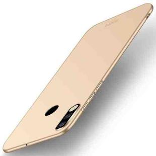 MOFI Frosted PC Ultra-thin Full Coverage Case for Huawei P30 Lite (Gold)