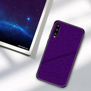 PINWUYO Full Coverage Waterproof Shockproof PC+TPU+PU Case for Huawei P30 (Purple)