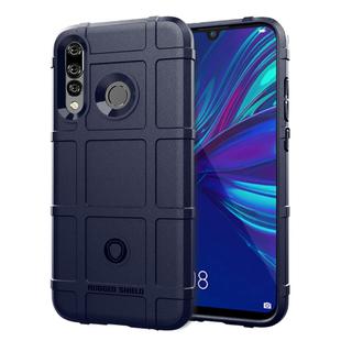 Shockproof Rugged Shield Full Coverage Protective Silicone Case for Huawei P Smart+ 2019 (Blue)