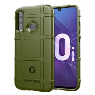 Shockproof Rugged Shield Full Coverage Protective Silicone Case for Huawei Honor 10i (Army Green)