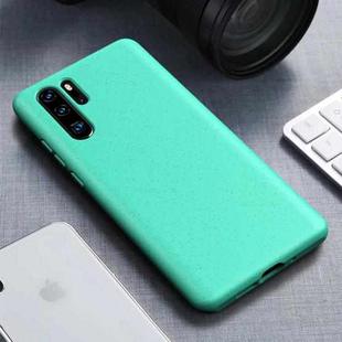 Starry Series Shockproof  Straw Material + TPU Protective Case for Huawei P30 Pro (Green)
