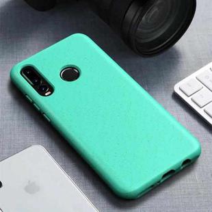 Starry Series Shockproof  Straw Material + TPU Protective Case for Huawei P30 Lite (Green)