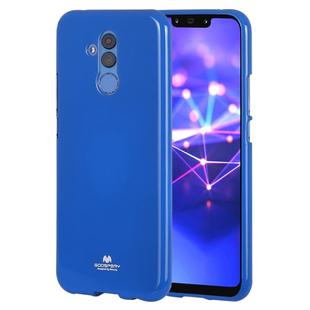 GOOSPERY PEARL JELLY TPU Anti-fall and Scratch Case for Huawei Mate 20 Lite (Blue)
