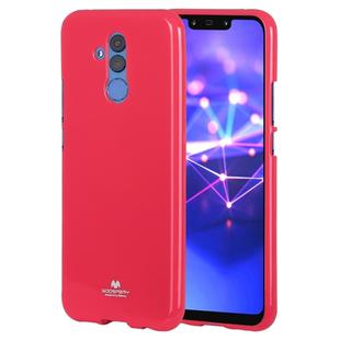 GOOSPERY PEARL JELLY TPU Anti-fall and Scratch Case for Huawei Mate 20 Lite (Red)