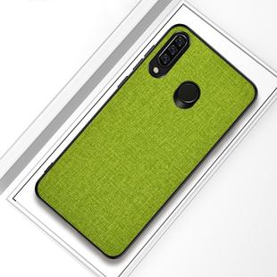 Shockproof Cloth Texture PC+ TPU Protective Case for Huawei Honor 10i (Green)