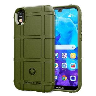 Shockproof Protector Cover Full Coverage Silicone Case for Huawei Y5 (2019) (Army Green)