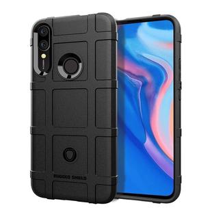 Shockproof Protector Cover Full Coverage Silicone Case for Huawei Y9 (2019) / Enjoy 9 Plus(Black)