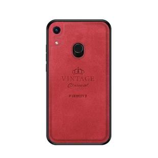 PINWUYO Shockproof Waterproof Full Coverage PC + TPU + Skin Protective Case for Huawei Honor 8A Pro (Red)