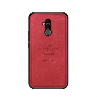 PINWUYO Shockproof Waterproof Full Coverage PC + TPU + Skin Protective Case for Huawei Mate 20 Lite / Maimang 7 (Red)