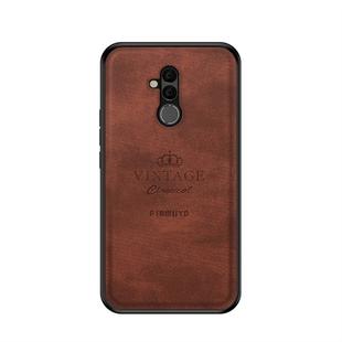 PINWUYO Shockproof Waterproof Full Coverage PC + TPU + Skin Protective Case for Huawei Mate 20 Lite / Maimang 7 (Brown)