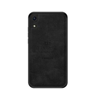 PINWUYO Shockproof Waterproof Full Coverage PC + TPU + Skin Protective Case for Huawei Honor Play 8A / Y6 2019 (Black)