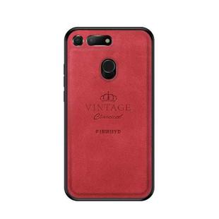 PINWUYO Shockproof Waterproof Full Coverage PC + TPU + Skin Protective Case for Huawei Honor View 20 (Red)