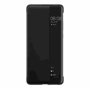 For Huawei P50 Pro Smart Display View Window Flip Leather Protective Case with Sleep / Wake-up Function(Black)