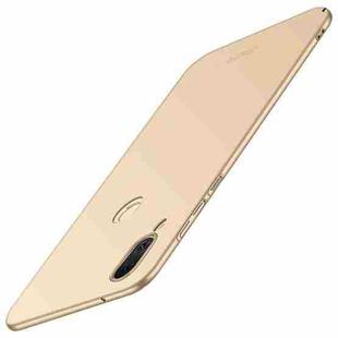MOFI Frosted PC Ultra-thin Full Coverage Case for Huawei Y9 (2019) (Gold)