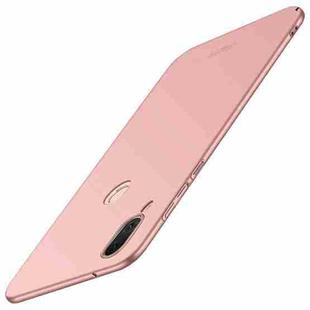 MOFI Frosted PC Ultra-thin Full Coverage Case for Huawei Y9 (2019) (Rose Gold)