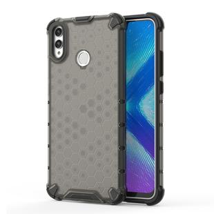 Shockproof Honeycomb PC + TPU Case for Huawei Honor 8X(Black)