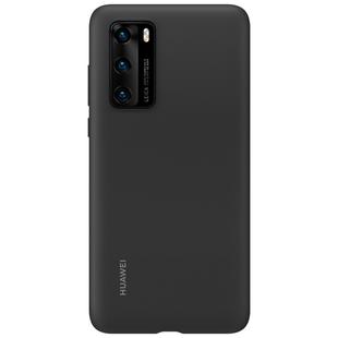 Original Huawei Shockproof Silicone Protective Case for Huawei P40(Black)