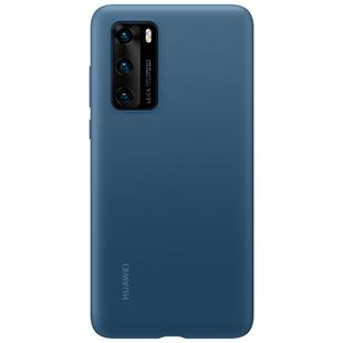 Original Huawei Shockproof Silicone Protective Case for Huawei P40(Blue)