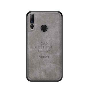 PINWUYO Shockproof Waterproof Full Coverage PC + TPU + Skin Protective Case for Huawei Nova 4(Grey)