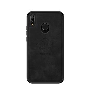 PINWUYO Shockproof Waterproof Full Coverage PC + TPU + Skin Protective Case for Huawei P20 Lite / Nova 3e(Black)