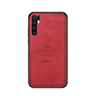 PINWUYO Shockproof Waterproof Full Coverage PC + TPU + Skin Protective Case for Huawei P30 Pro(Red)