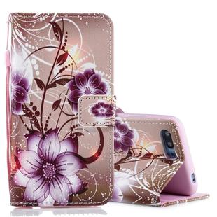 Lotus Pattern Horizontal Flip Leather Case for Huawei Honor 10, with Holder & Card Slots & Wallet