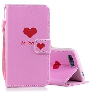 Heart Pattern Horizontal Flip Leather Case for Huawei Honor 10, with Holder & Card Slots & Wallet