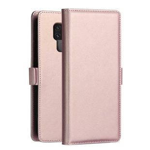 DZGOGO MILO Series PC + PU Horizontal Flip Leather Case for Huawei Mate 20, with Holder & Card Slot & Wallet(Pink)