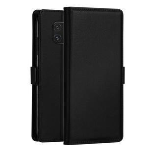 DZGOGO MILO Series PC + PU Horizontal Flip Leather Case for Huawei Mate 20 Pro, with Holder & Card Slot & Wallet(Black)